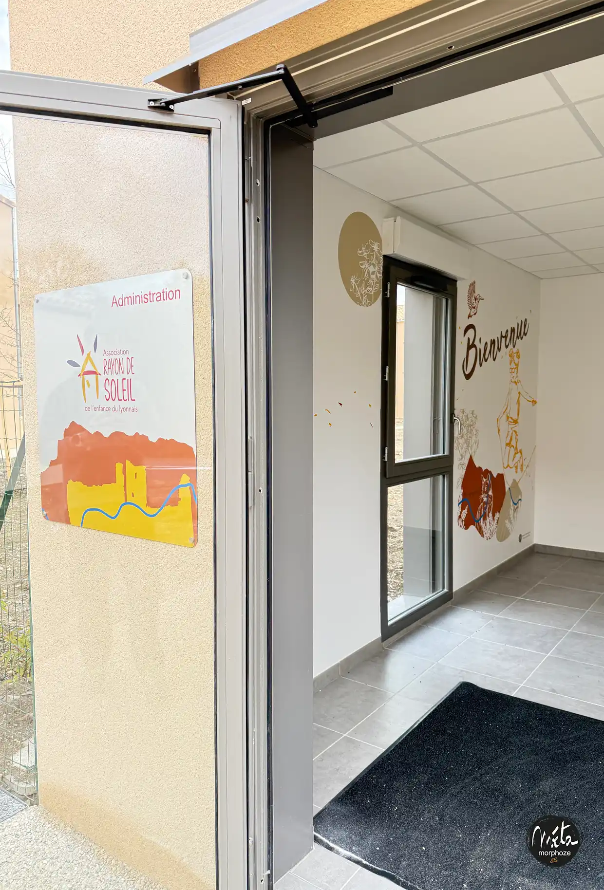 Décor mural et signalétique pour enfant