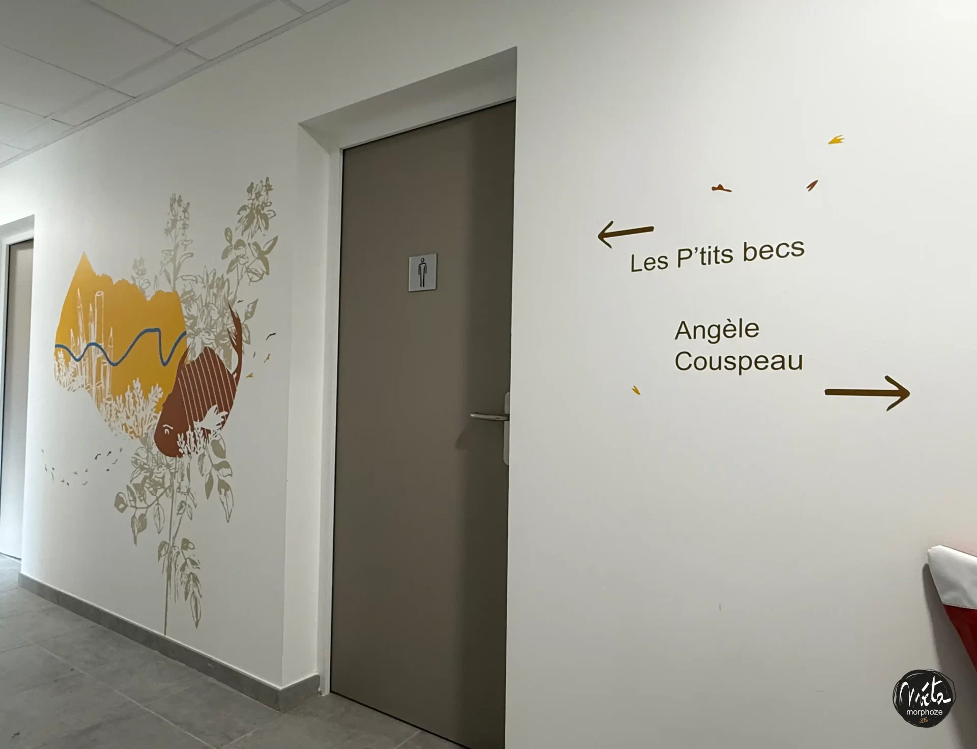 Décor mural et signalétique pour enfant