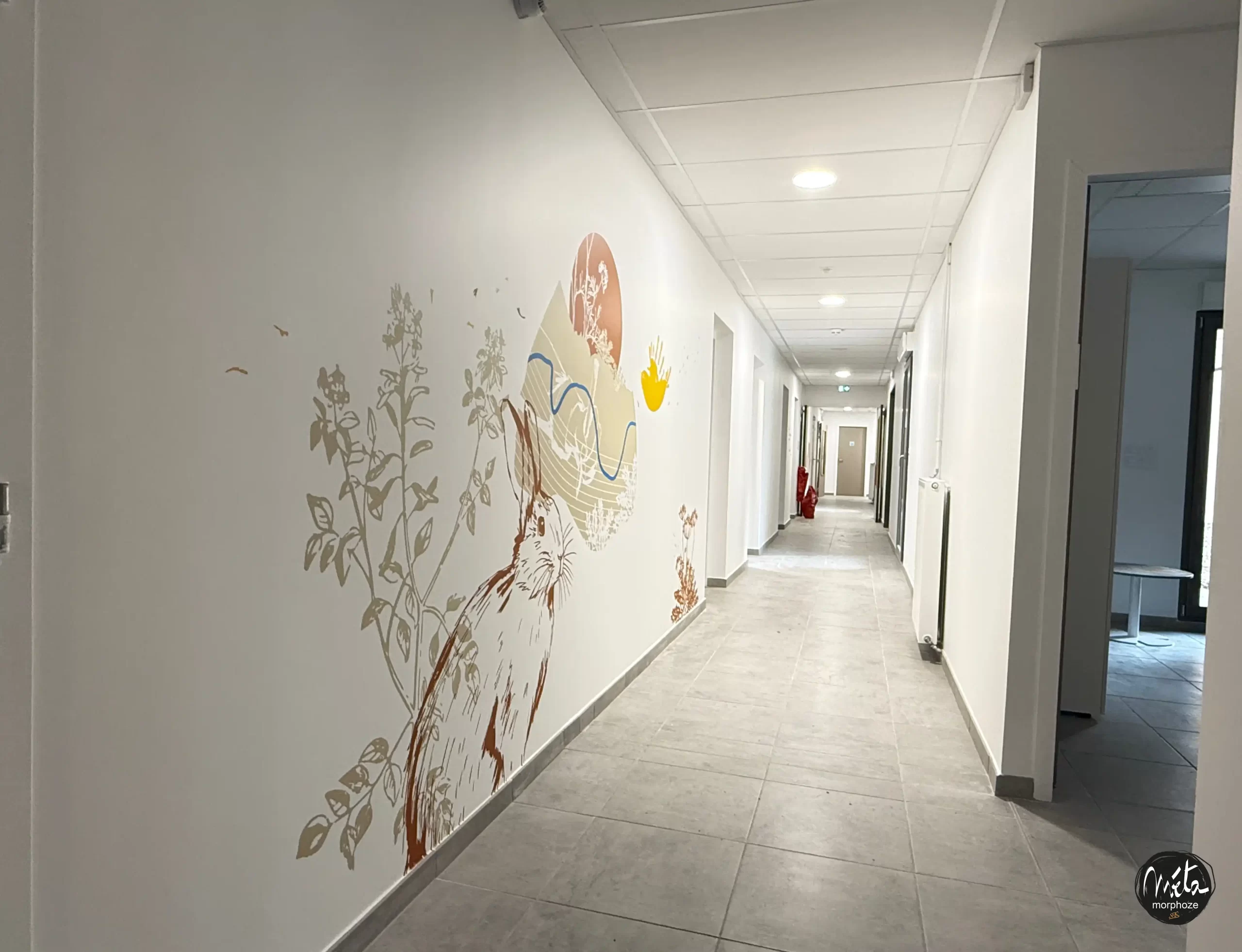 Décor mural et signalétique pour enfant