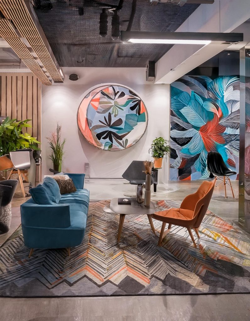 aménagement intérieur avec tableau