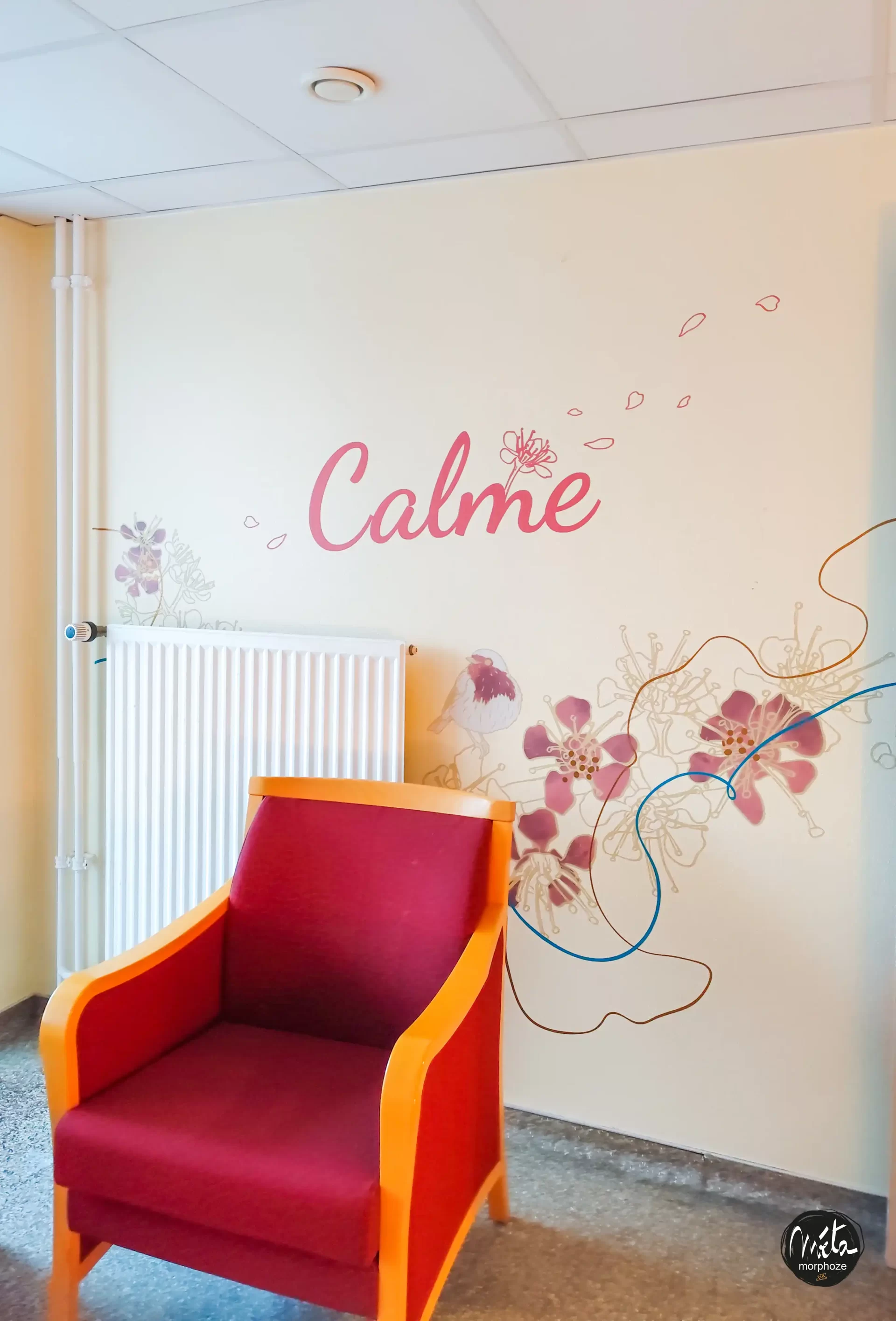 Décoration dans l'EHPAD Saint-Joseph à Strasbourg